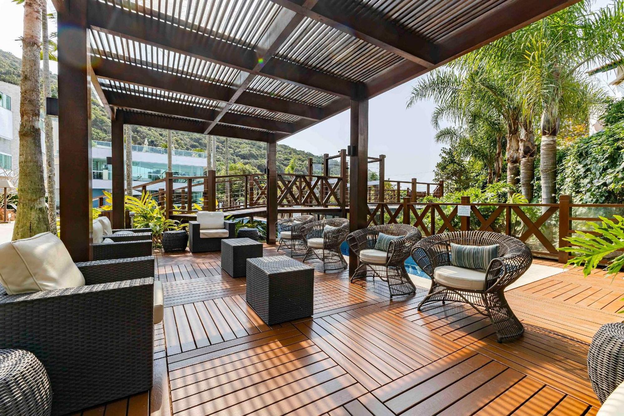 Varandas Do Atlantico - Confortavel Apto Em Condominio Pe Na Areia Bombinhas Ngoại thất bức ảnh