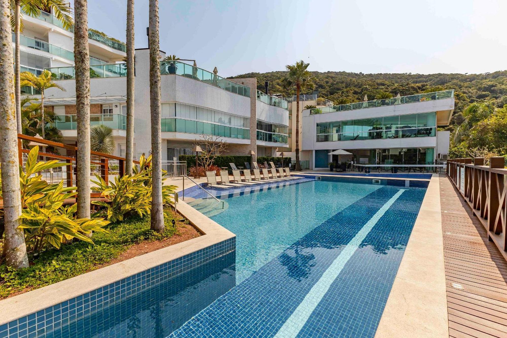 Varandas Do Atlantico - Confortavel Apto Em Condominio Pe Na Areia Bombinhas Ngoại thất bức ảnh