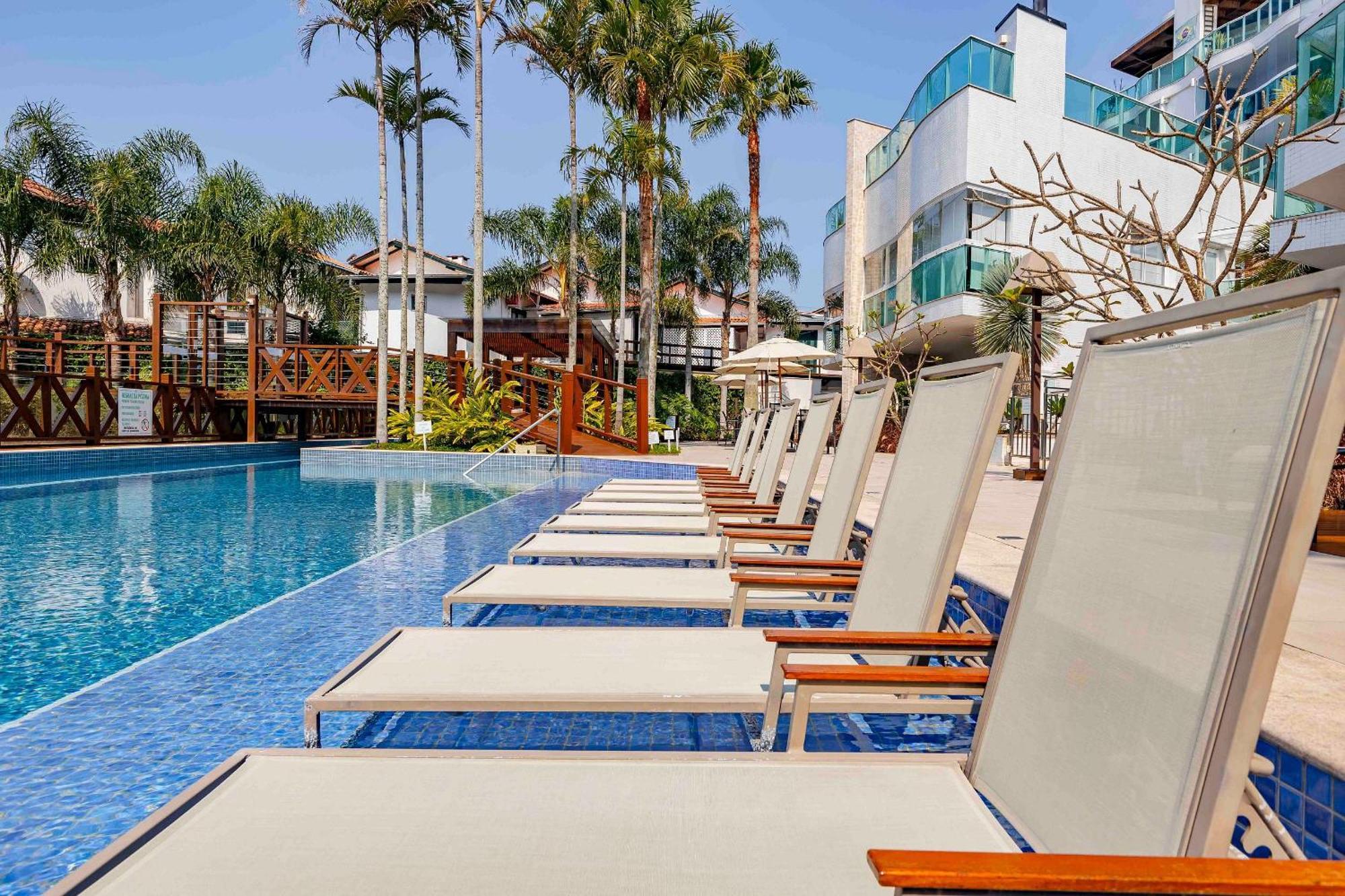 Varandas Do Atlantico - Confortavel Apto Em Condominio Pe Na Areia Bombinhas Ngoại thất bức ảnh