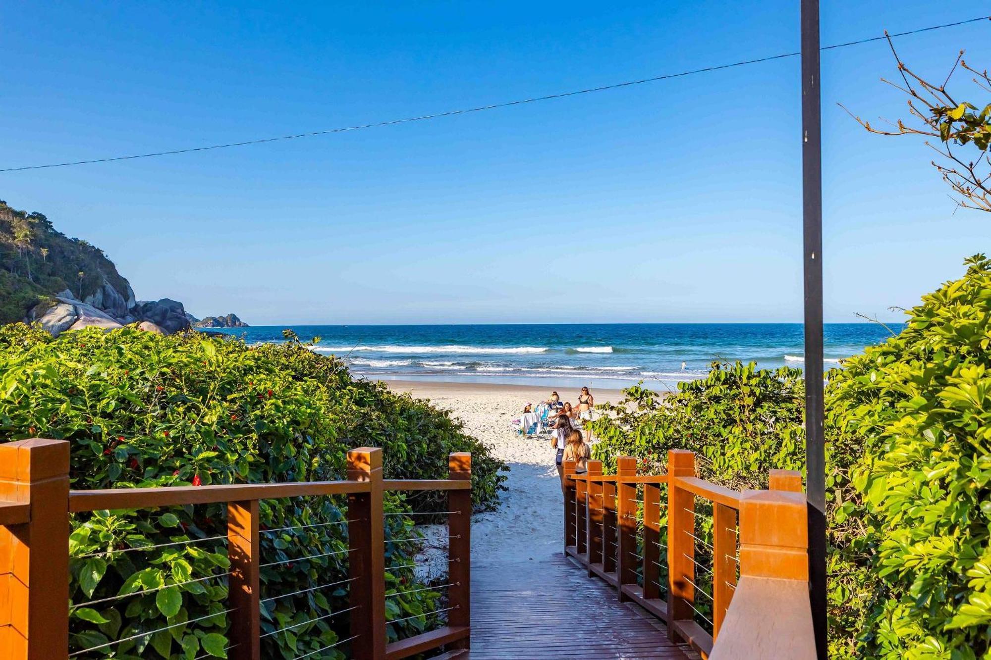 Varandas Do Atlantico - Confortavel Apto Em Condominio Pe Na Areia Bombinhas Ngoại thất bức ảnh
